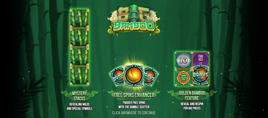 Big Bamboo Slot Spielwalzen